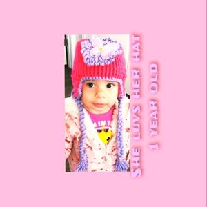 Beautiful butterfly hat